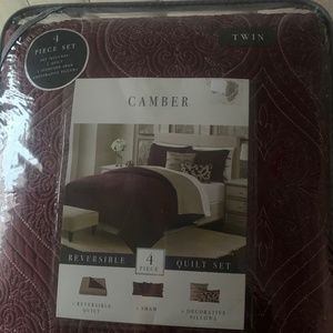4 piece twin bedset